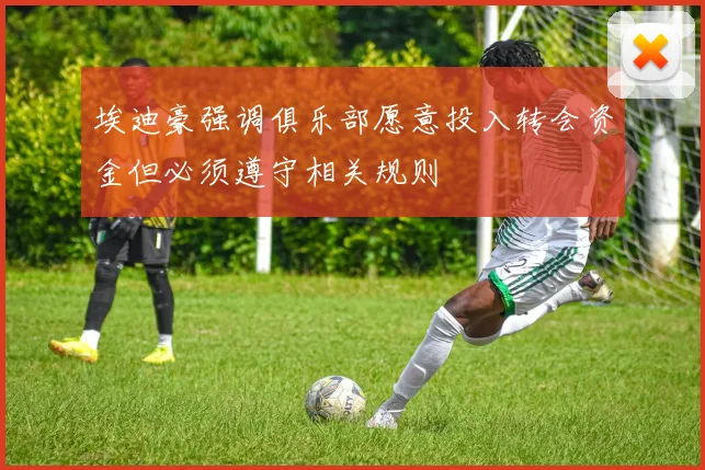 埃迪豪强调俱乐部愿意投入转会资金但必须遵守相关规则